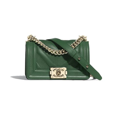 chanel purses green color|Chanel purse price list.